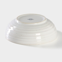 Салатник фарфоровый Magistro Urban, 600 мл, d=16 см, цвет белый в крапинку