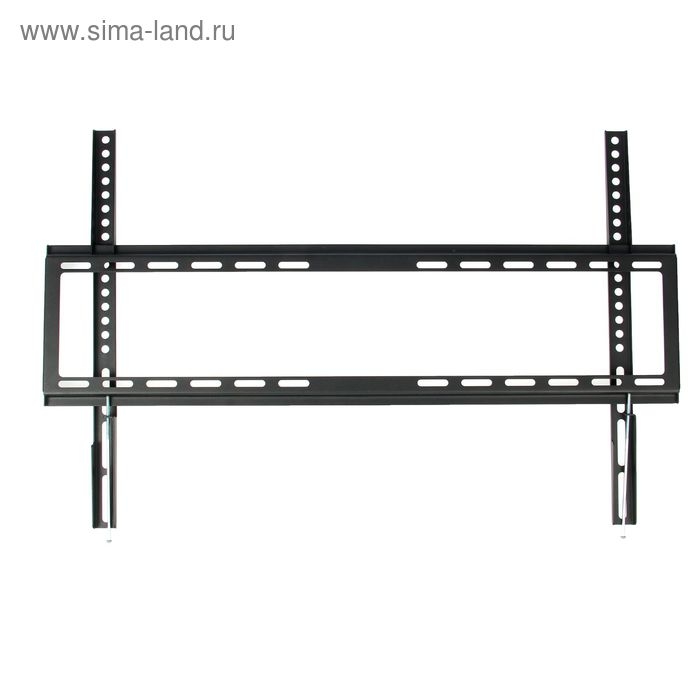 Кронштейн Ultramounts UM814F, для ТВ, фиксированный, 37-75", 19.5 мм от стены, черный