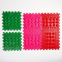 Комплект напольный модульный массажный коврик-пазл ОРТОША «МИКС - 5» (6 пазлов ) Комплект напольный модульный массажный коврик-пазл ОРТОША «МИКС - 5» (6 пазлов )