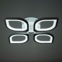 Люстра "Кацу" LED 80W 3000-6500K ПДУ белый 57,5х57,5х7,5см Люстра "Кацу" LED 80W 3000-6500K ПДУ белый 57,5х57,5х7,5см