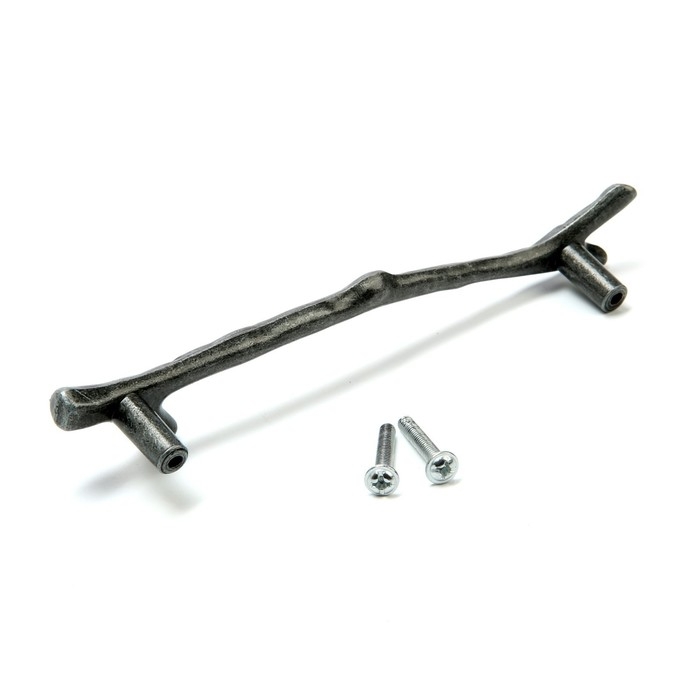 Ручка-скоба CAPPIO "Ветка" RSC009, м/о 128 мм, цвет старинное серебро