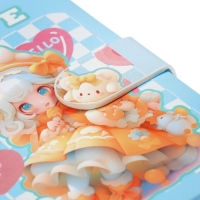 Записная книжка подарочная 96л,линия, с хлястиком, срез с рисунком обложки, Аниме (12,9х9см) 10539 Записная книжка подарочная 96л,линия, с хлястиком, срез с рисунком обложки, Аниме (12,9х9см) 10539