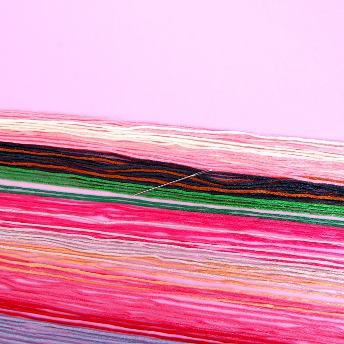 Вышивка крестиком &laquo;Котик в корзинке&raquo;, набор для творчества, 25 х 20 см