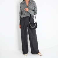 Сумка-багет на молнии, цвет чёрный Сумка-багет на молнии, цвет чёрный