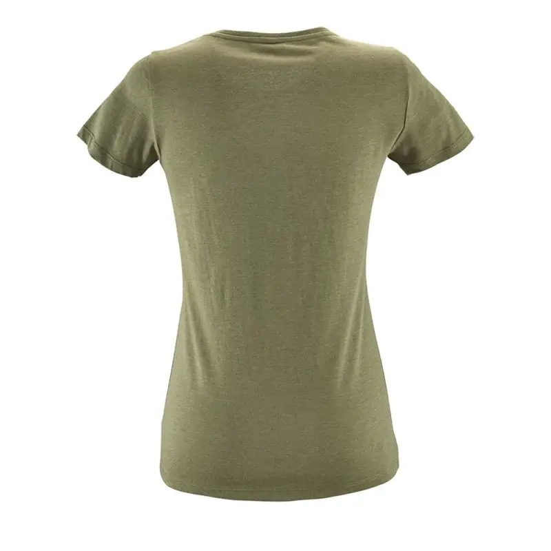 Футболка женская Regent Fit Women меланж хаки, размер S