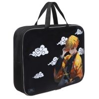 Папка с ручками текстильная А4, 350 х 270 х 70 мм, Calligrata "Аниме клинок" Папка с ручками текстильная А4, 350 х 270 х 70 мм, Calligrata "Аниме клинок"