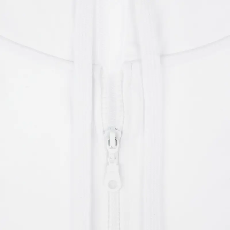 Толстовка на молнии с капюшоном Siverga 2.0, белая, размер XS