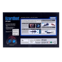 Робот «Ящерица», на пульте управления, интерактивный: звук, свет, на батарейках Робот «Ящерица», на пульте управления, интерактивный: звук, свет, на батарейках