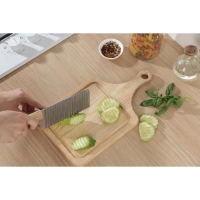 Нож для фигурной резки Доляна, 27×6 см, цвет серебристый Нож для фигурной резки Доляна, 27×6 см, цвет серебристый