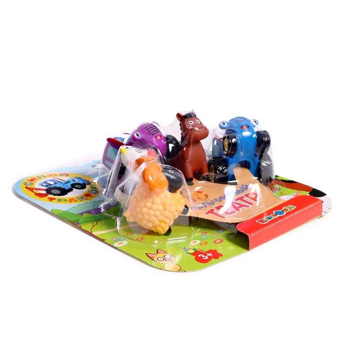 Игрушка для ванны «Пальчиковый театр. Синий трактор» Игрушка для ванны «Пальчиковый театр. Синий трактор»