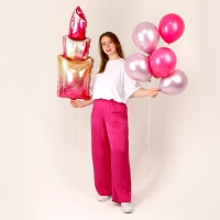 Набор шаров «Помада», фольга, латекс, 7 шт. Набор шаров «Помада», фольга, латекс, 7 шт.