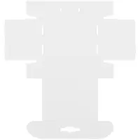 Коробка Matter Light, белая, с белой ручкой