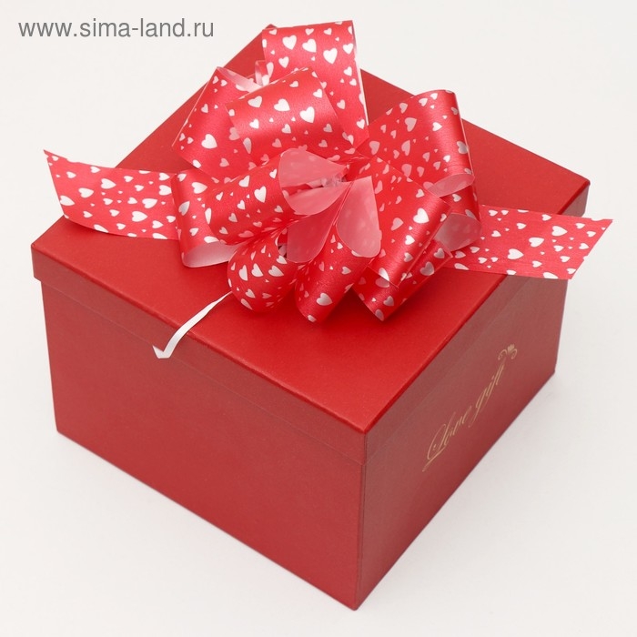 Бант-шар №5 Бант-шар №5 "Сердца", цвет красный, микс