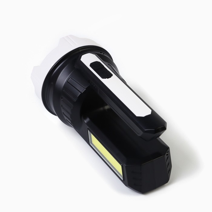 Фонарь светодиодный аккумуляторный ручной, 6 Вт, 1800 мАч, COB, солнечная батарея Фонарь светодиодный аккумуляторный ручной, 6 Вт, 1800 мАч, COB, солнечная батарея