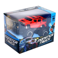 Джип радиоуправляемый &laquo;Хамер&raquo;, работает от батареек, цвет жёлтый