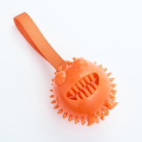 Игрушка под лакомства для собак "Смеющийся монстр" 10,5 см, ТПР, микс цветов Игрушка под лакомства для собак "Смеющийся монстр" 10,5 см, ТПР, микс цветов