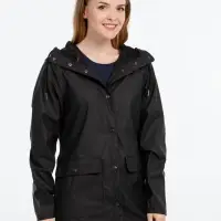 Дождевик женский Squall черный, размер XL