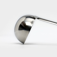 Половник из нержавеющей стали Доляна Everyday, 150 мл, 35&times;8,5 см, цвет серебряный