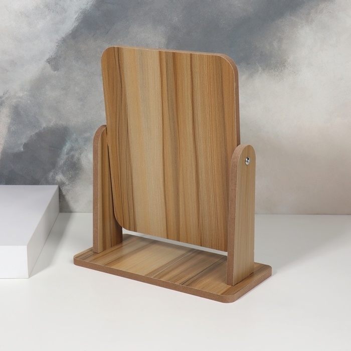 Зеркало настольное «BAMBOO», зеркальная поверхность 15,7 х 20,5 см, цвет бежевый Зеркало настольное «BAMBOO», зеркальная поверхность 15,7 х 20,5 см, цвет бежевый