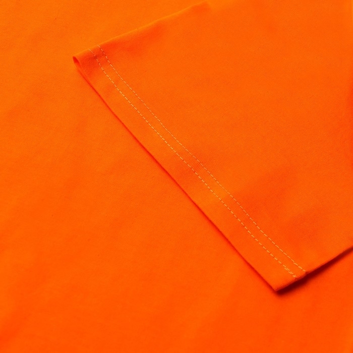 Футболка мужская, цвет оранжевый, р-р 54