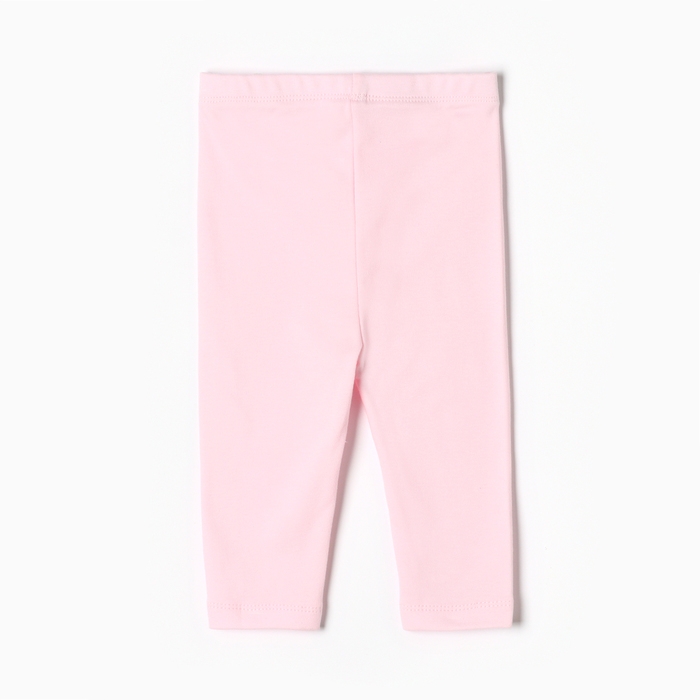 Леггинсы Крошка Я Flower, рост 74-80 см, розовый