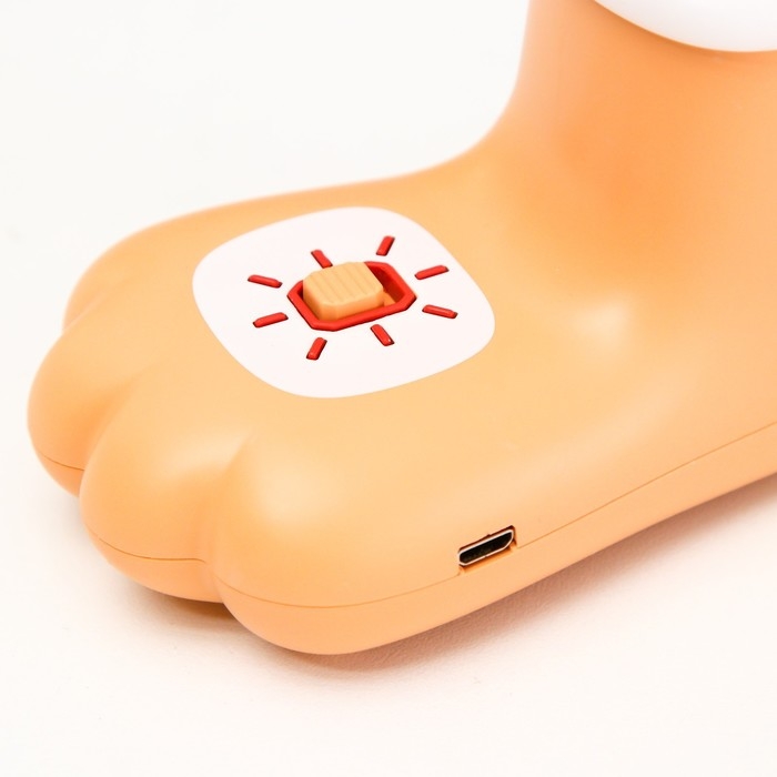 Настольная лампа "Лапка" 14xLED 3Вт USB АКБ МИКС 10,5х6,5х26 см RISALUX