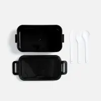 Ланчбокс Pranzo, черный