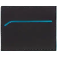 Картхолдер Multimo, черный с бирюзовым Картхолдер Multimo, черный с бирюзовым