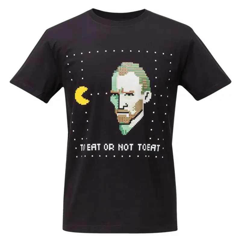 Футболка мужская &laquo;Ван-Пакман&raquo;, черная, размер S