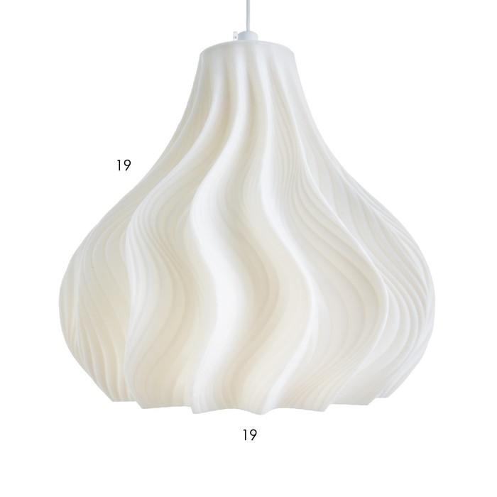 Подвес BayerLux "Саната" 3хЕ14 15Вт  белый 23х23х20-200см