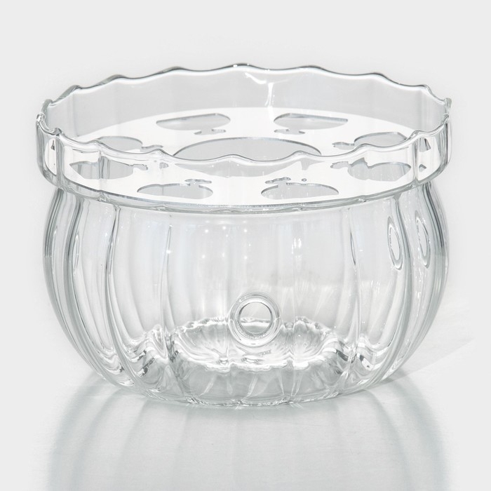 Подставка стеклянная для подогрева Доляна &laquo;Диана&raquo;, 13&times;9 см