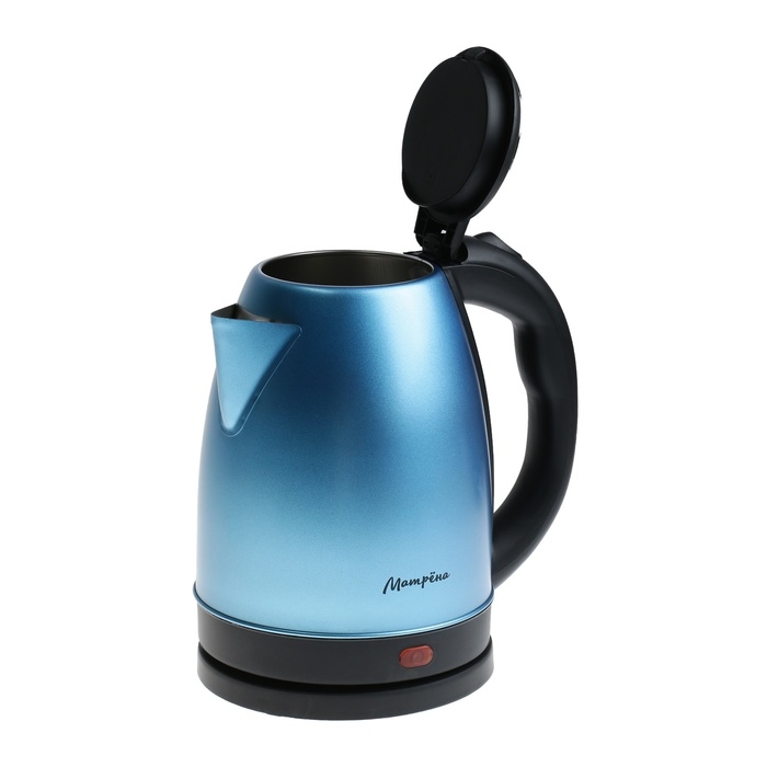 Чайник электрический Чайник электрический "Матрёна" MA-002, металл, 1.8 л, 1500 Вт, голубой