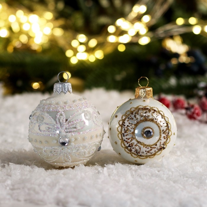 Шар новогодний Шар новогодний "Престиж " 6см микс