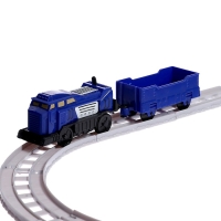 Железная дорога &laquo;Полицейский участок&raquo;, работает от батареек