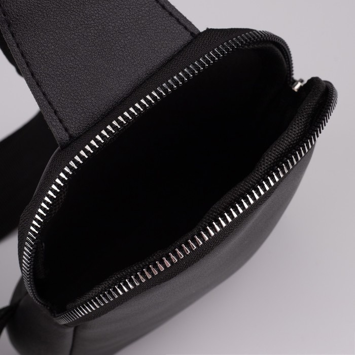 Сумка через плечо BEE Мишка на молнии, цвет чёрный Сумка через плечо BEE Мишка на молнии, цвет чёрный