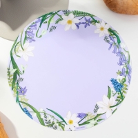 Салфетка сервировочная, плейсмат &laquo;Цветы&raquo;, 30 см