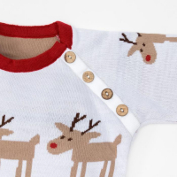 Комбинезон вязаный Крошка Я «Оленята», рост 80-86 см Комбинезон вязаный Крошка Я «Оленята», рост 80-86 см