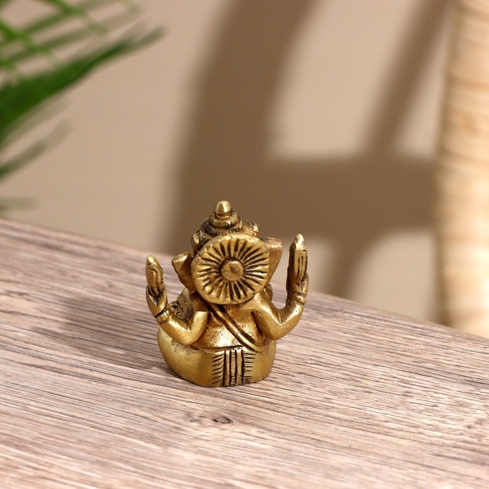 Сувенир "Ганеша" латунь 5 см