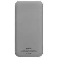 Аккумулятор с подсветкой markBright City, 10000 мАч, серый