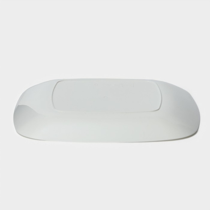 Тарелка плоская &laquo;Квадро&raquo;, 22&times;22 см, цвет белый