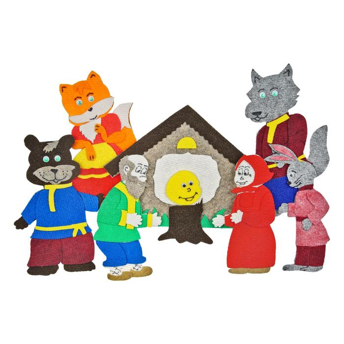 Набор дидактический &laquo;Колобок&raquo;, 8 деталей