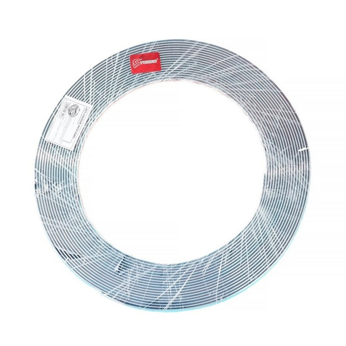 Профиль декоративный гибкий TORSO, хром, 10 мм, рулон 13 м Профиль декоративный гибкий TORSO, хром, 10 мм, рулон 13 м