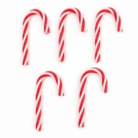 Новый год! Декор для творчества «Леденец», в наборе 5 шт, размер 1 шт — 7,5 × 4 × 0,5 см Новый год! Декор для творчества «Леденец», в наборе 5 шт, размер 1 шт — 7,5 × 4 × 0,5 см