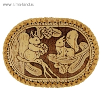 Шкатулка «Белки», береста Шкатулка «Белки», береста