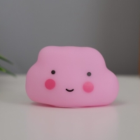 Ночник "Облачко" 2Вт LED LR44 розовый 3,5х5х4см Ночник "Облачко" 2Вт LED LR44 розовый 3,5х5х4см