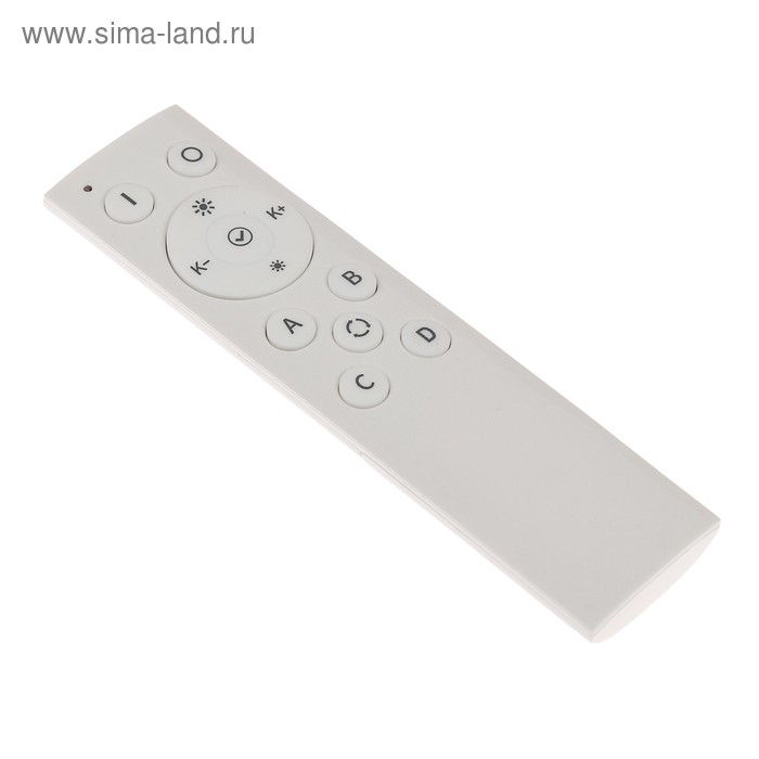 Радиопульт для трековых светильников 2400 МГц, 50 м, 4 группы, диммер, смена оттенка, белый Радиопульт для трековых светильников 2400 МГц, 50 м, 4 группы, диммер, смена оттенка, белый