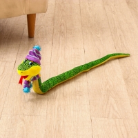 Мягкая игрушка &laquo;Змея&raquo;, зимняя, 72 см, в новогоднем колпаке