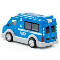 Автомобиль &laquo;Полиция&raquo; инерционный, со светом и звуком, МИКС