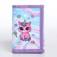 Подарочный набор для девочки &laquo;Единорожик&raquo;, кошелёк, блокнот, ручка