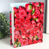 Фотоальбом на 200 фотографий "Розы-3" 10x15 см МИКС